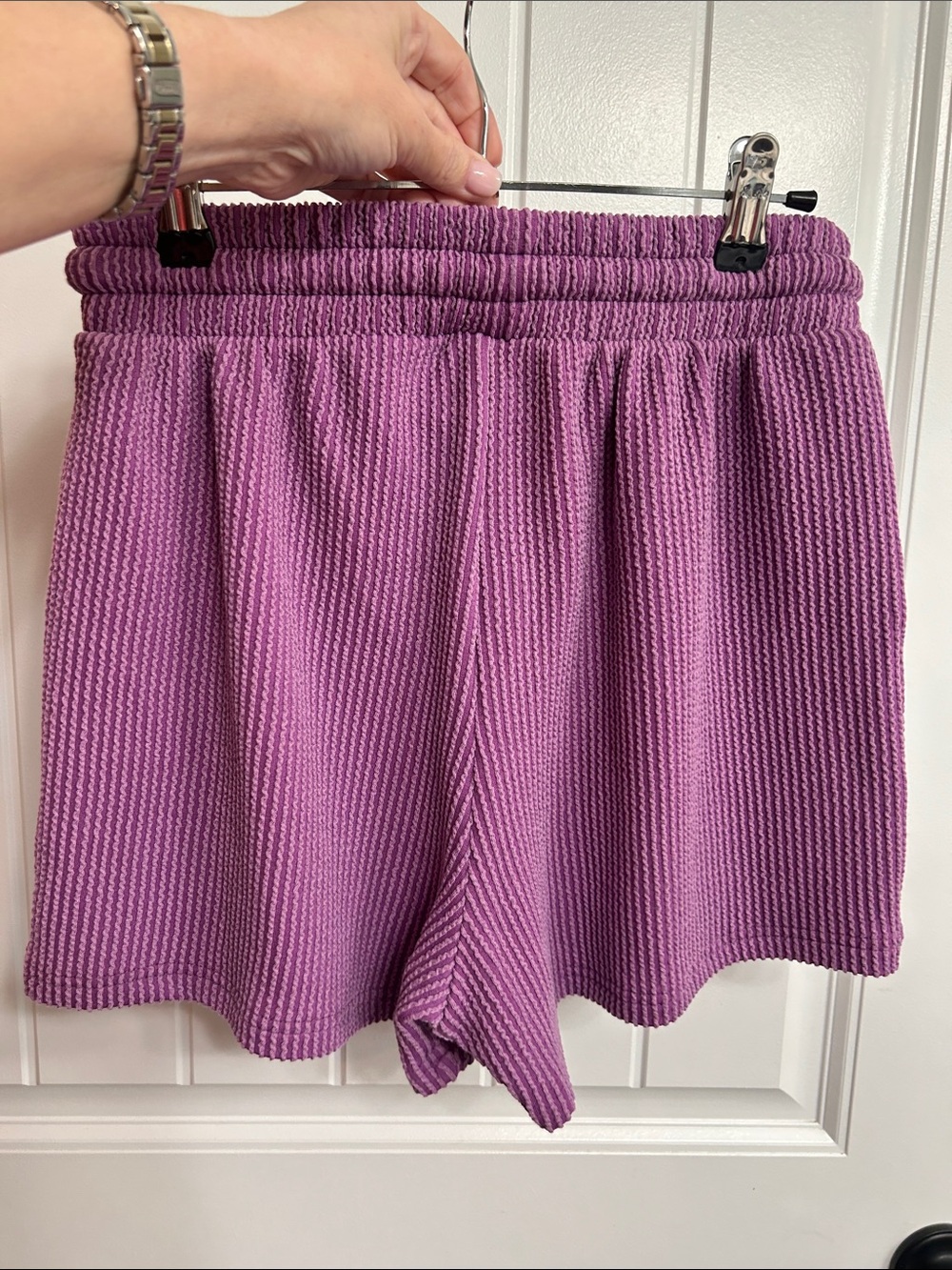 Zenana NWOT Women’s Ribbed Lounge Shorts Set Size Small - Picture 10 of 10